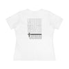 Never Waver” Jesus bold, eye-catching design that reflects a steadfast faith and confidence in Christ. Women's Cotton Tee