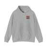 Tampa Bay Fans  Never Waver  w Leopard Football Unisex Heavy Blend™ Hoodie - Perfect for Sports Fans
