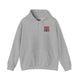 Tampa Bay Fans Never Waver w Leopard Football Unisex Heavy Blend™ Hoodie - Perfect for Sports Fans by Printify