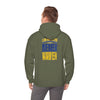 Inspired Unisex Heavy Blend™ Hooded Sweatshirt -Los Angeles Fans NEVER WAVER Graphic