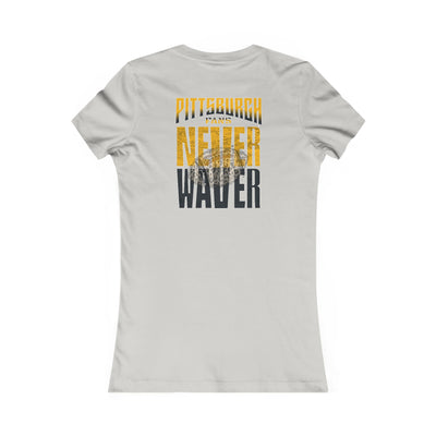 Pittsburgh Fans Never Waver With Leopard Football Women's Favorite Tee