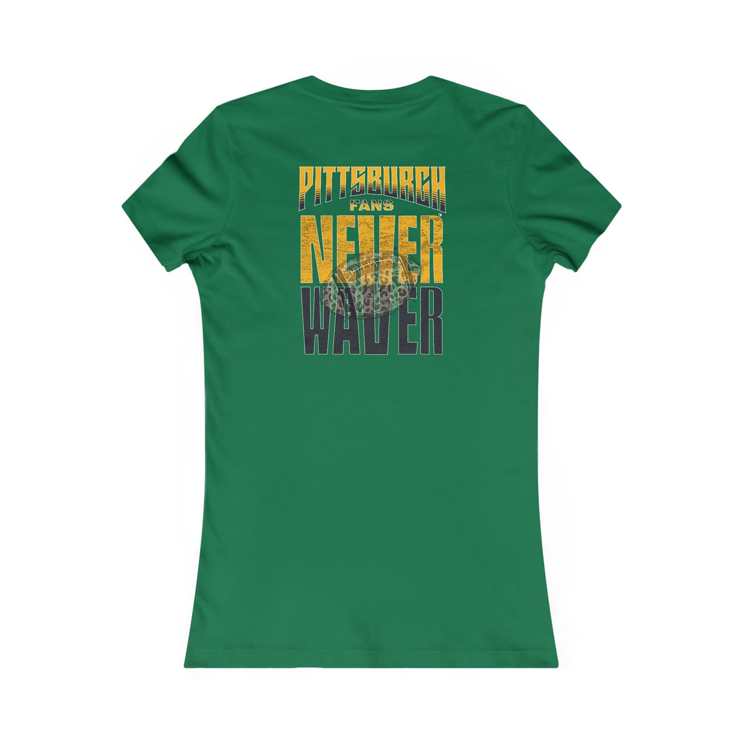 Pittsburgh Fans Never Waver With Leopard Football Women's Favorite Tee