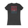 Houston Fans Never Waver W-Leopard Football Women's Favorite Tee