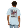 Never Waver Website Unisex Garment-Dyed T-Shirt - Patriotic Graphic Tee