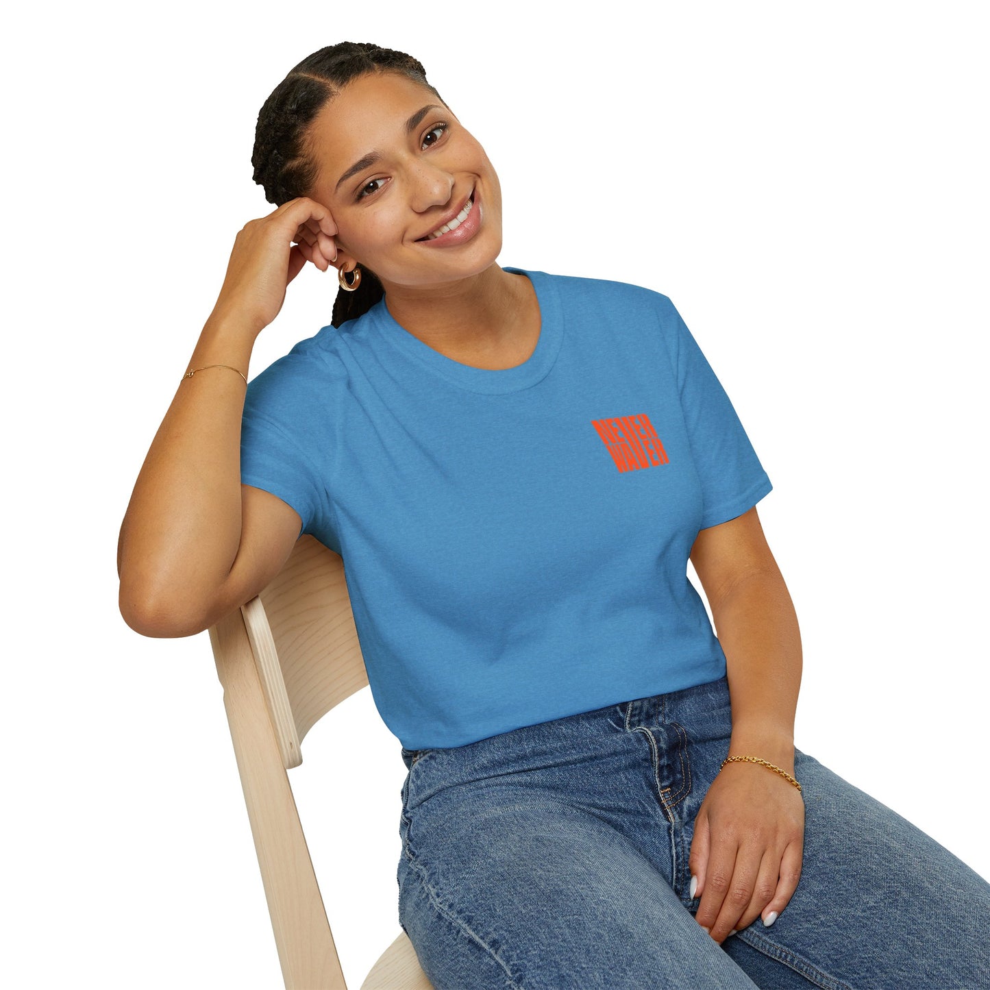 Never Waver Oh Honey I am that Mom Unisex Softstyle T-Shirt