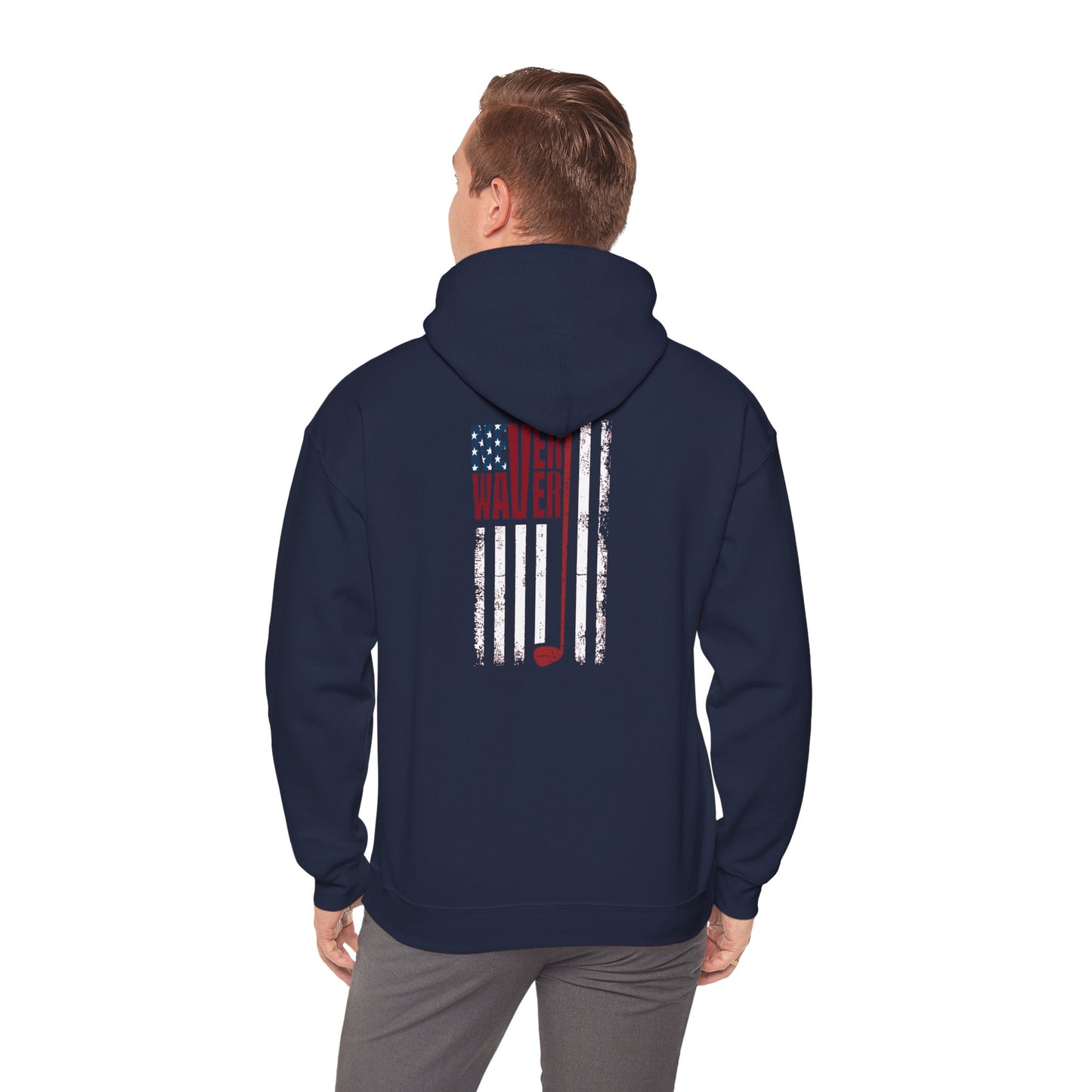 Never Waver Golf Hoodie - Unisex Heavy Blend™ Sweatshirt