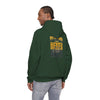 Pittsburgh Fans Never Waver Hoodie w Leopard Football - Unisex Heavy Blend Sweatshirt