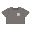 Women's Never Waver Best Mom Ever Faded Crop Tee | Cute Gift for Mother's Day
