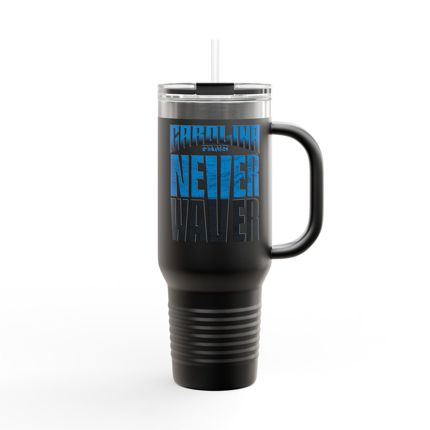 Carolina Fans Never Waver Insulated Travel Mug, 40oz