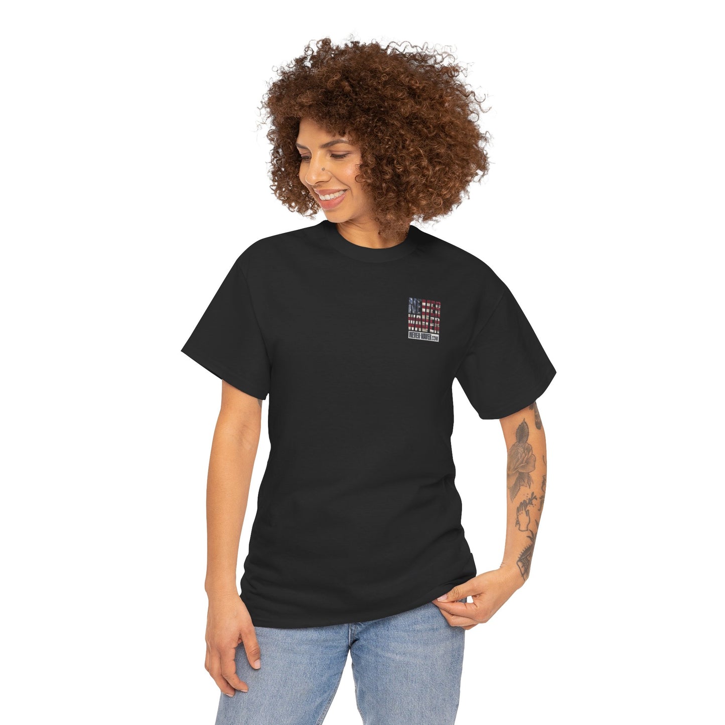 Never Waver Unisex Heavy Cotton Tee