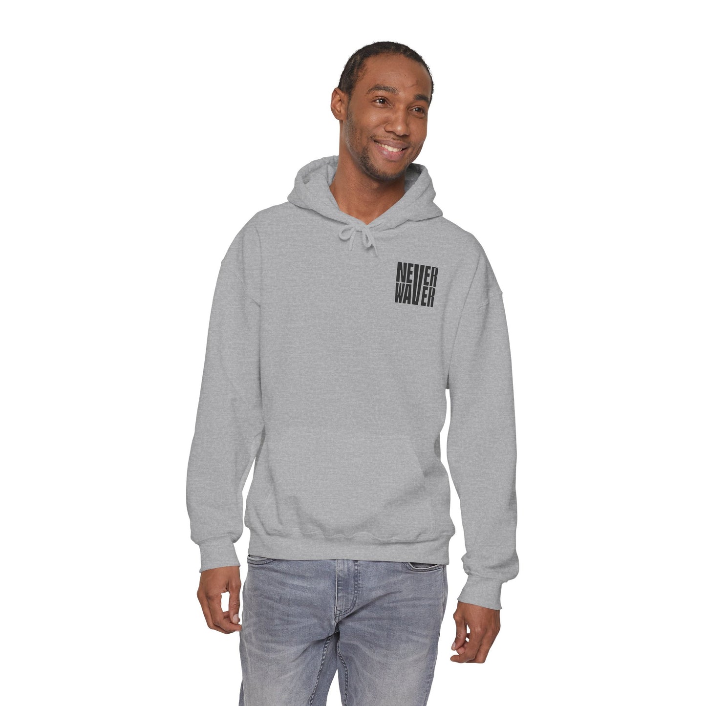 'Never Waver PAPA Because Grandpa Is For Old Guys 'Unisex Heavy Blend™ Hoodie -