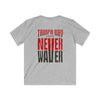 Tampa Bay Fans Never Waver Kids Softstyle Tee