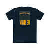 Green Bay Fans  Never Waver Unisex Cotton Crew Tee