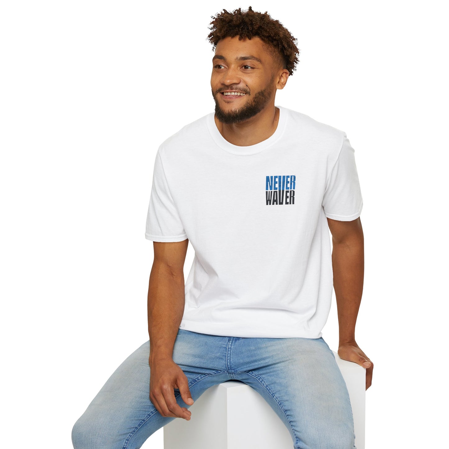 Carolina Fans Never Waver Unisex Softstyle T-Shirt