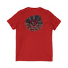 Never Waver Be Red White and A little Bougie T-Shirt Unisex V-Neck Tee