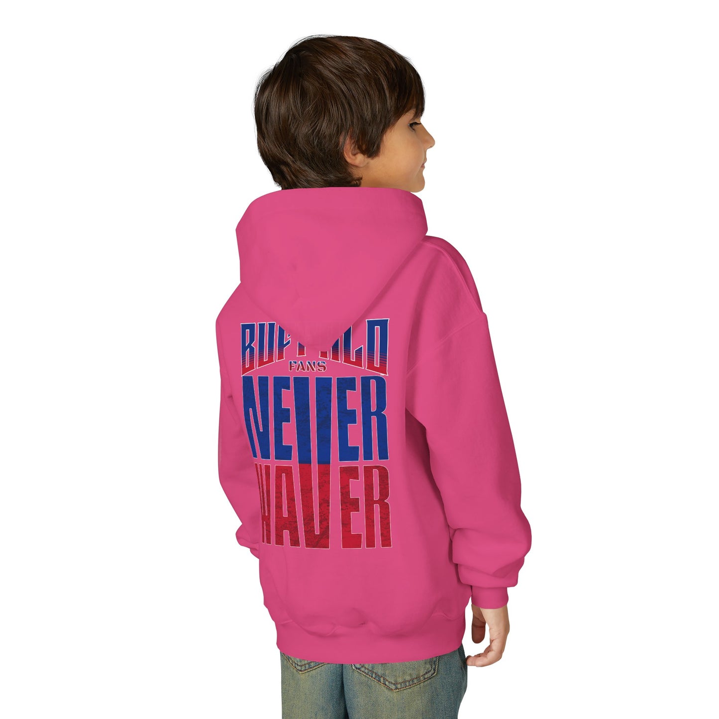 Buffalo Fans Never Waver Youth Sweatshirt / Hoodie