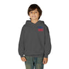 New England Fans Never Waver Youth Heavy Blend Hooded Sweatshirt