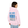 Detroit Fans Never Waver Youth Heavy Blend Hooded Sweatshirt
