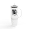 Never waver Ain't No Hood Like Motherhood Insulated Travel Mug