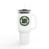 Never Waver Save Water Drink Tequila Insulated Travel Mug, 40oz