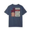 'Never Waver Husband Daddy Protector Hero ' Design Unisex Garment-Dyed T-Shirt