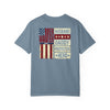 'Never Waver Husband Daddy Protector Hero ' Design Unisex Garment-Dyed T-Shirt