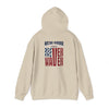 'New York Fans Never Waver' American Flag Design Unisex Heavy Blend™ Hoodie