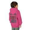 Atlanta Fans Never Waver Youth Heavy Blend Hooded Sweatshirt