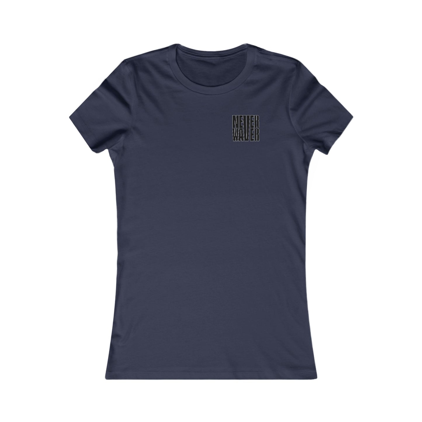 Never Waver I'll Bring The  Voice of Reason Women's Favorite Tee