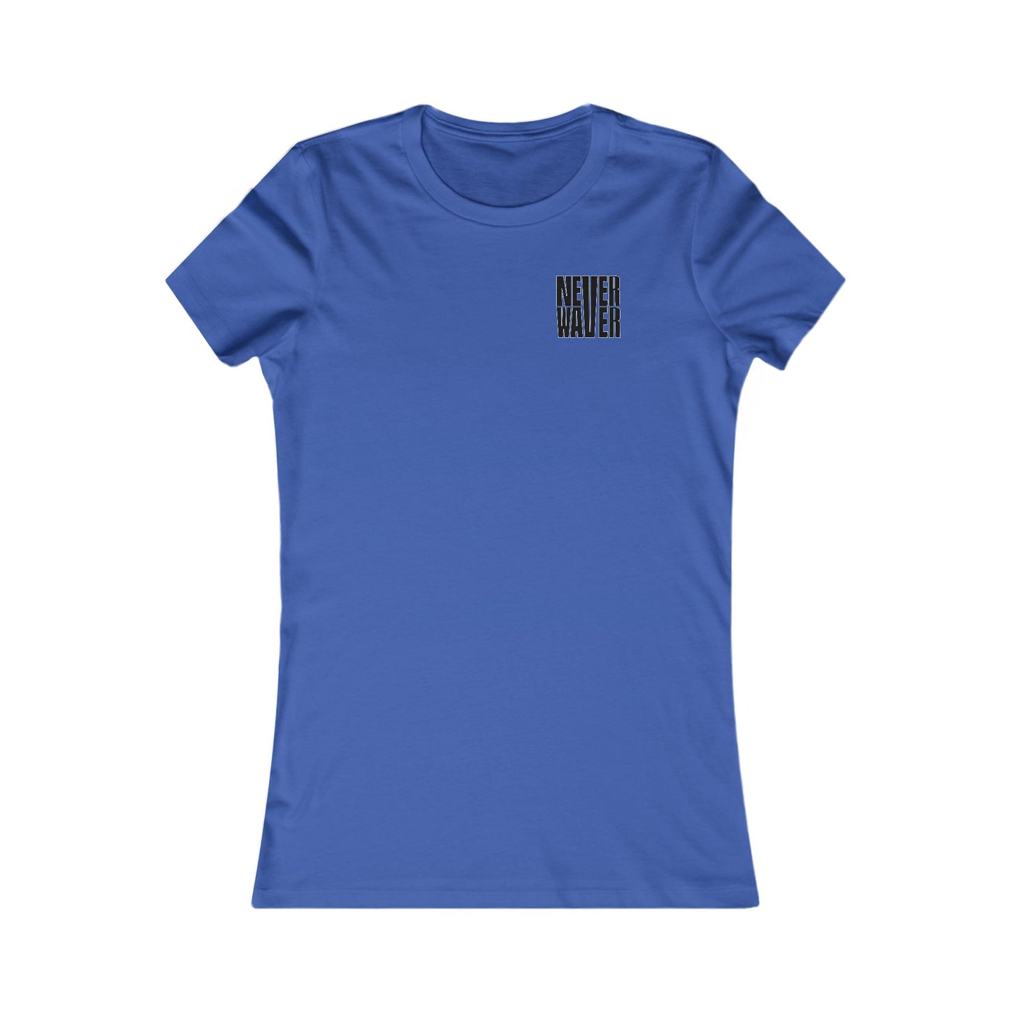 Never Waver I'll Bring The  Voice of Reason Women's Favorite Tee