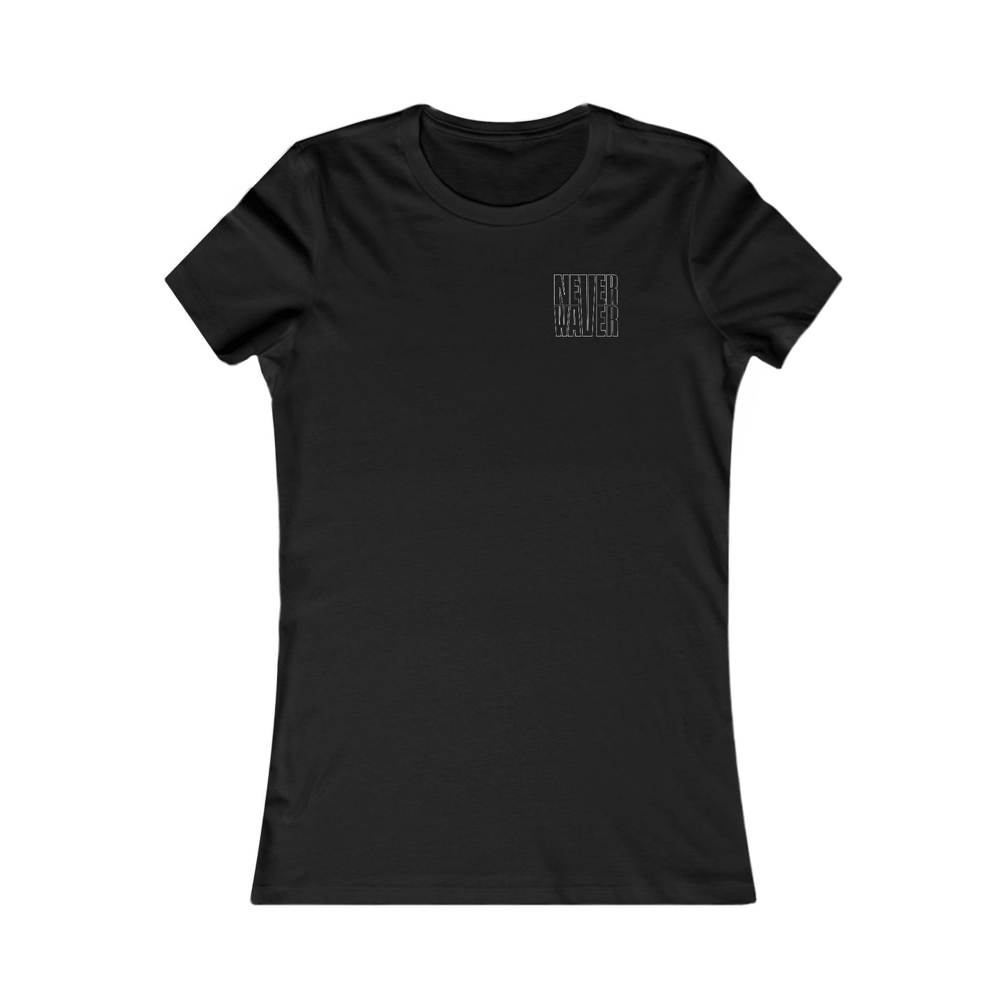 Never Waver I'll Bring The  Voice of Reason Women's Favorite Tee