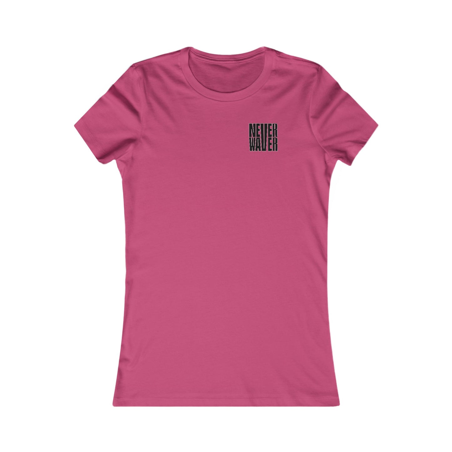 Never Waver I'll Bring The  Voice of Reason Women's Favorite Tee