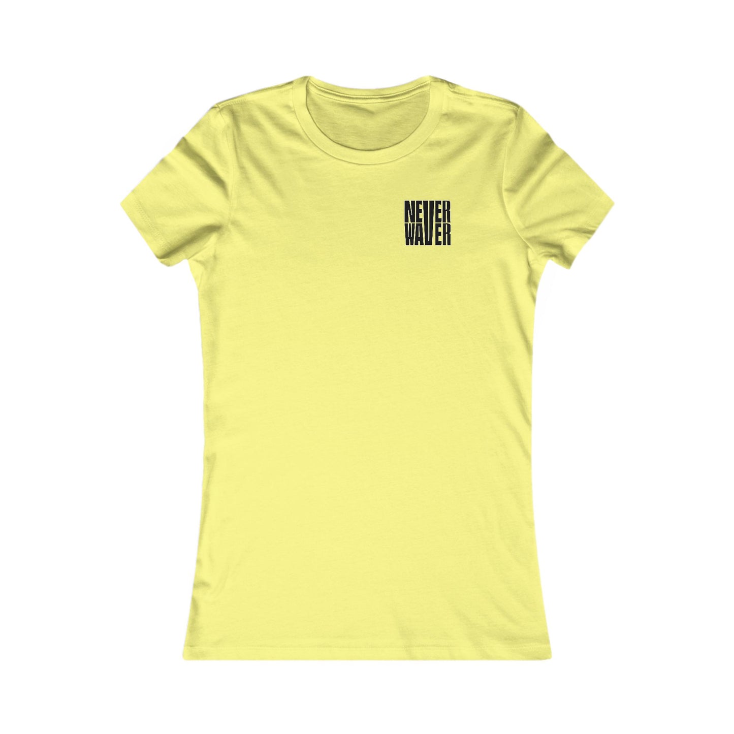 Never Waver I'll Bring The  Voice of Reason Women's Favorite Tee