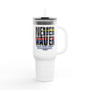 Never Waver Always Back Our First Responders Insulated Travel Mug, 40oz