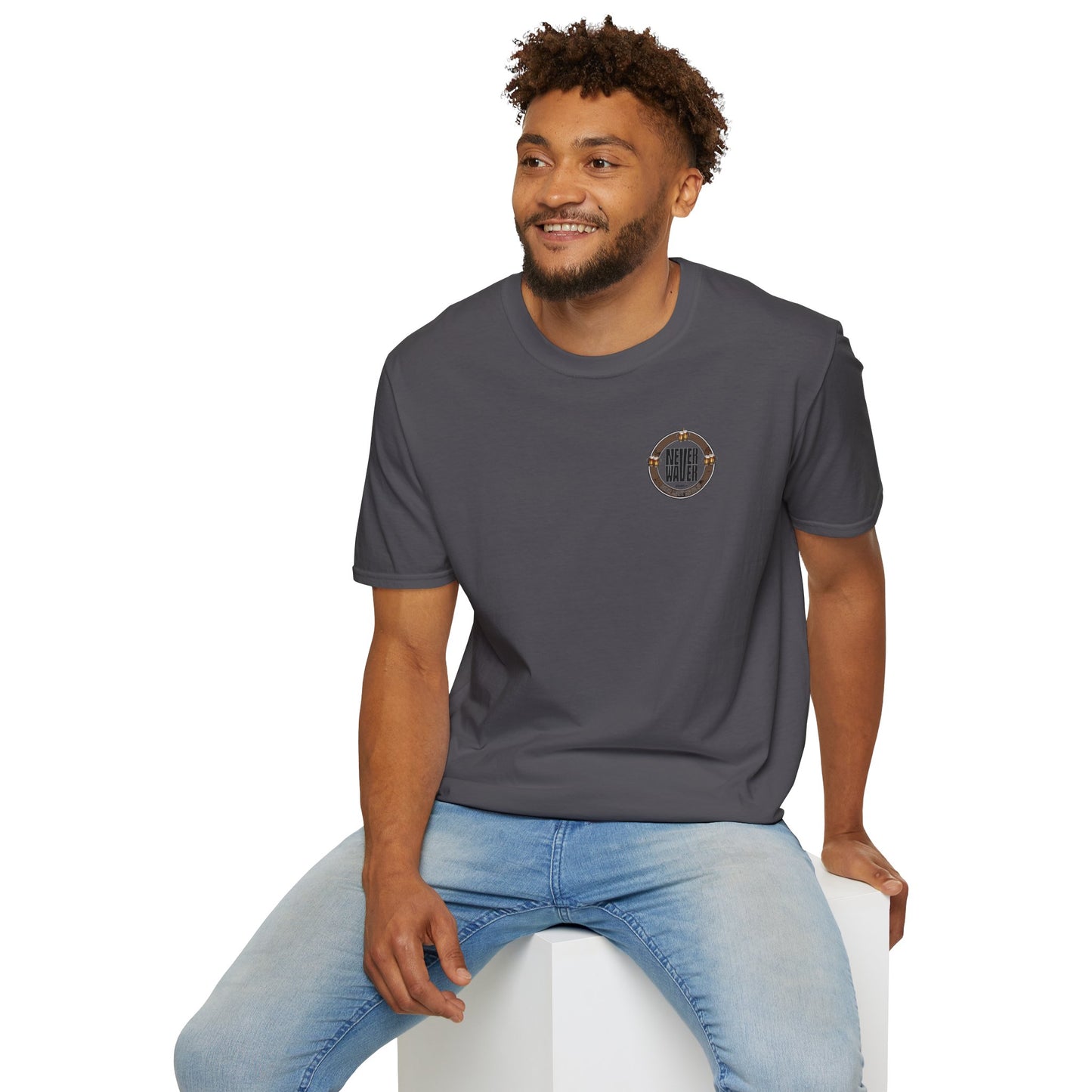 Never Waver Beer Made Me Do It Unisex T-Shirt - Design