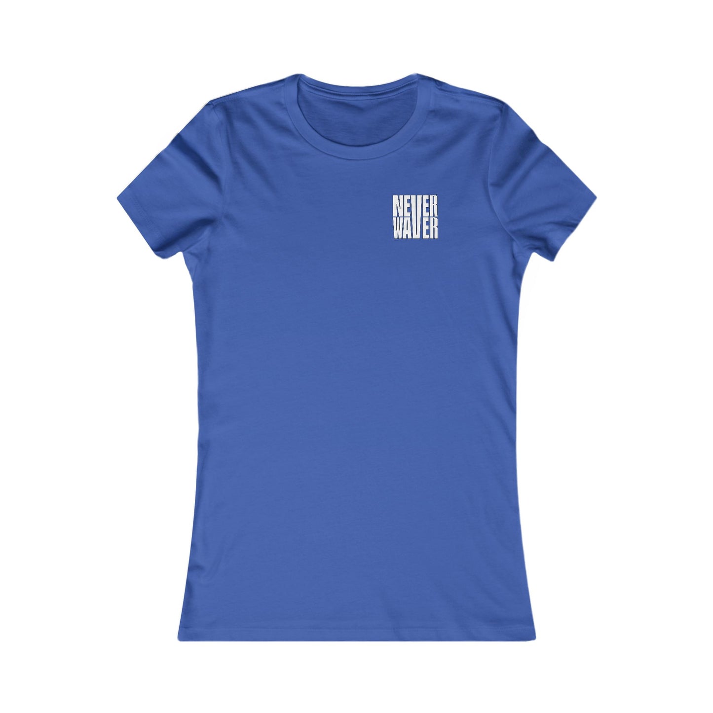 Never Waver I Don't Ride on the Crazy Train I Drive It Women's Favorite Tee