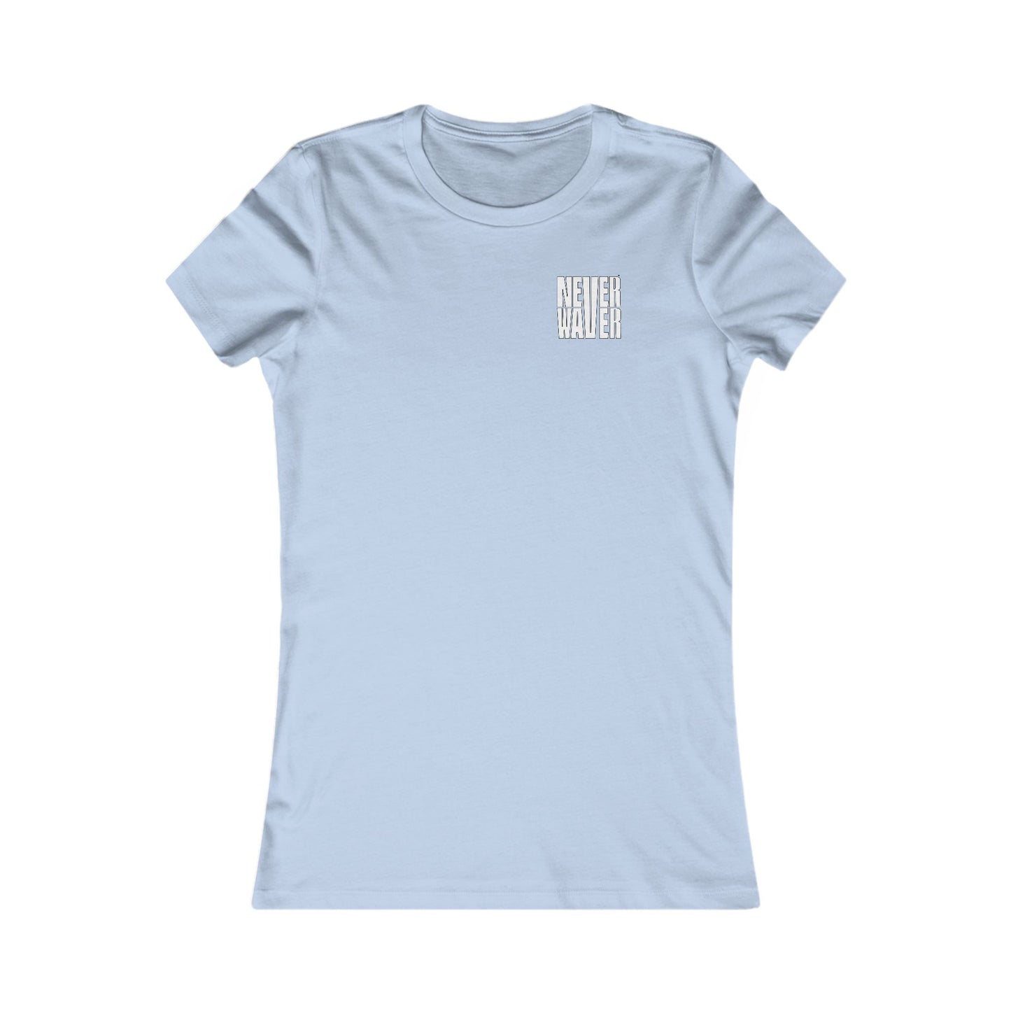 Never Waver I Don't Ride on the Crazy Train I Drive It Women's Favorite Tee
