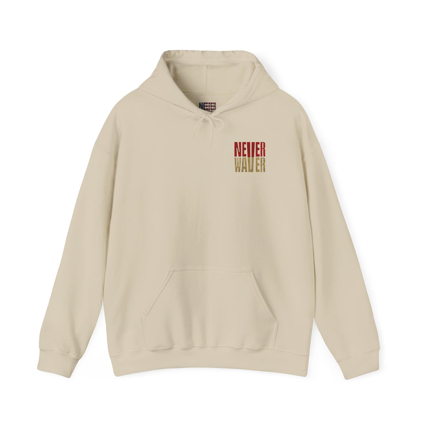 San Francisco Fans Never Waver Unisex Hoodie - Sweatshirt