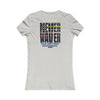 Never Waver Back Our First Responders Women's T-Shirt