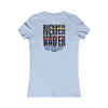 Never Waver Back Our First Responders Women's T-Shirt