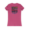 Never Waver Back Our First Responders Women's T-Shirt
