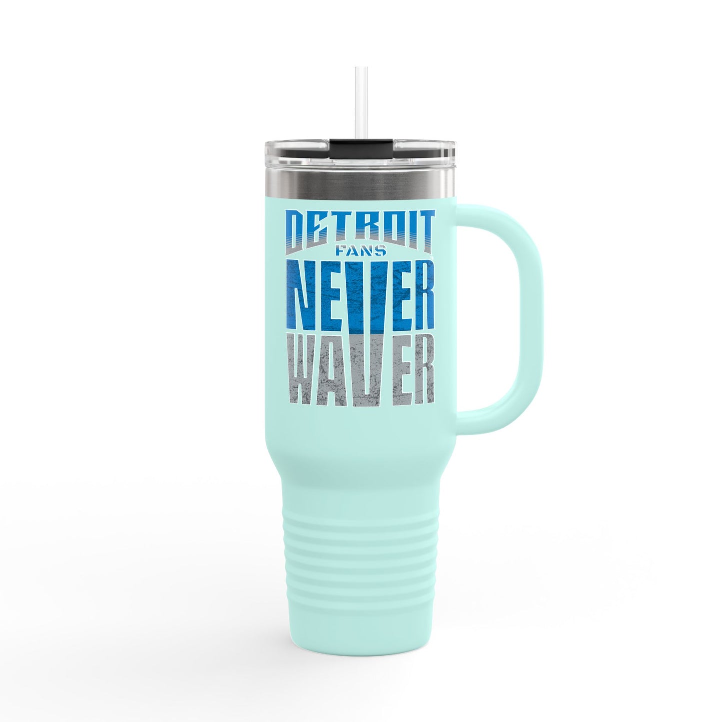 Detroit Fans Never Waver Insulated Travel Mug, 40oz