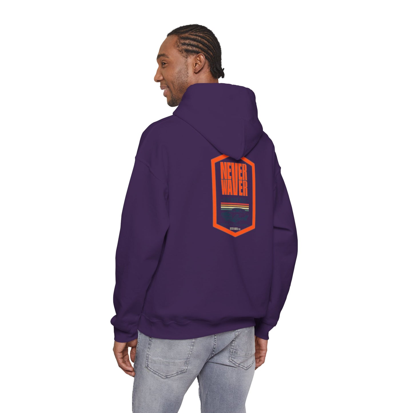 Never Waver I'm not old I'm a classic Unisex Heavy Blend™ Hoodie