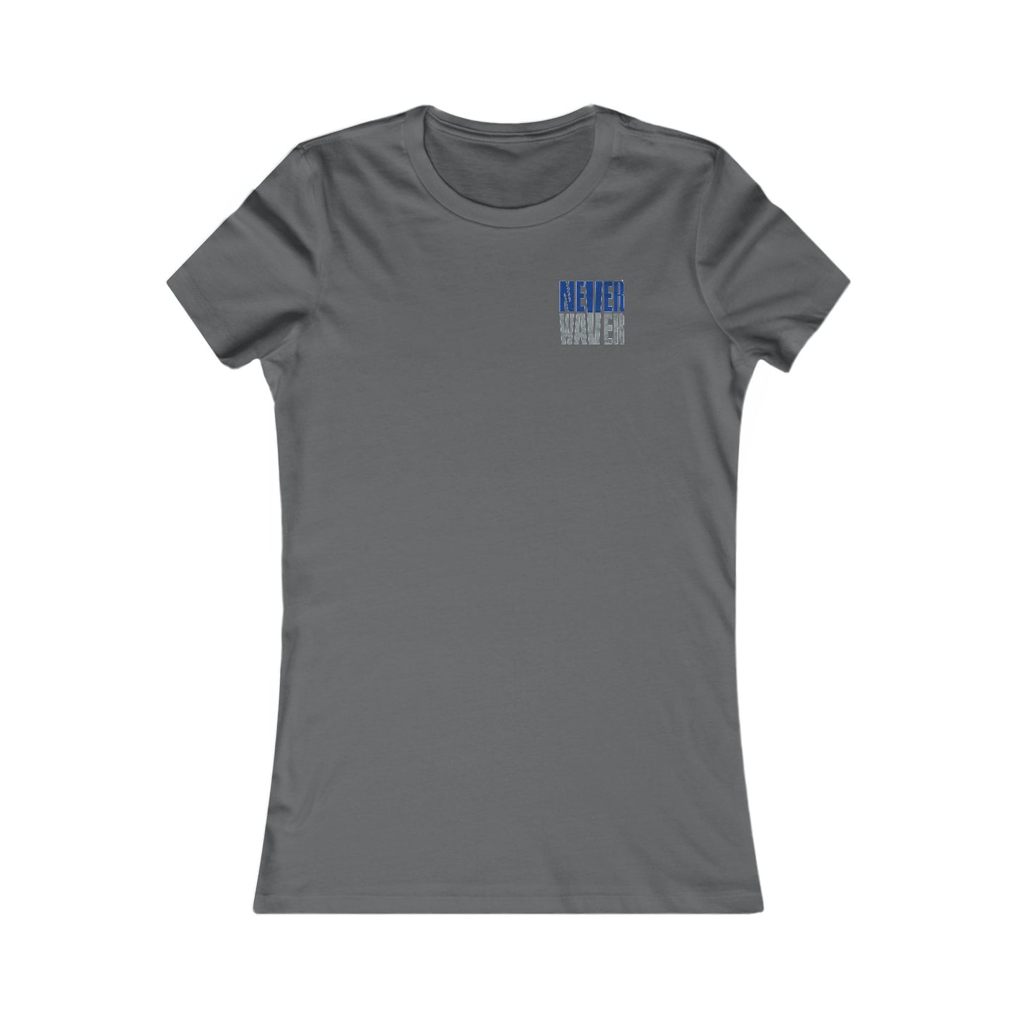 Dallas Fans Never Waver W-Leopard Football Women's Favorite Tee
