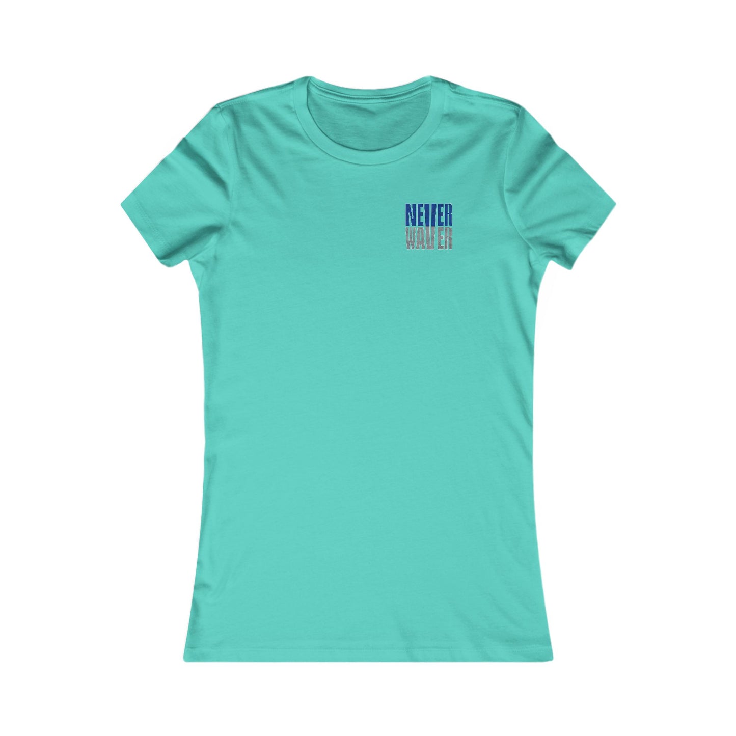 Dallas Fans Never Waver W-Leopard Football Women's Favorite Tee