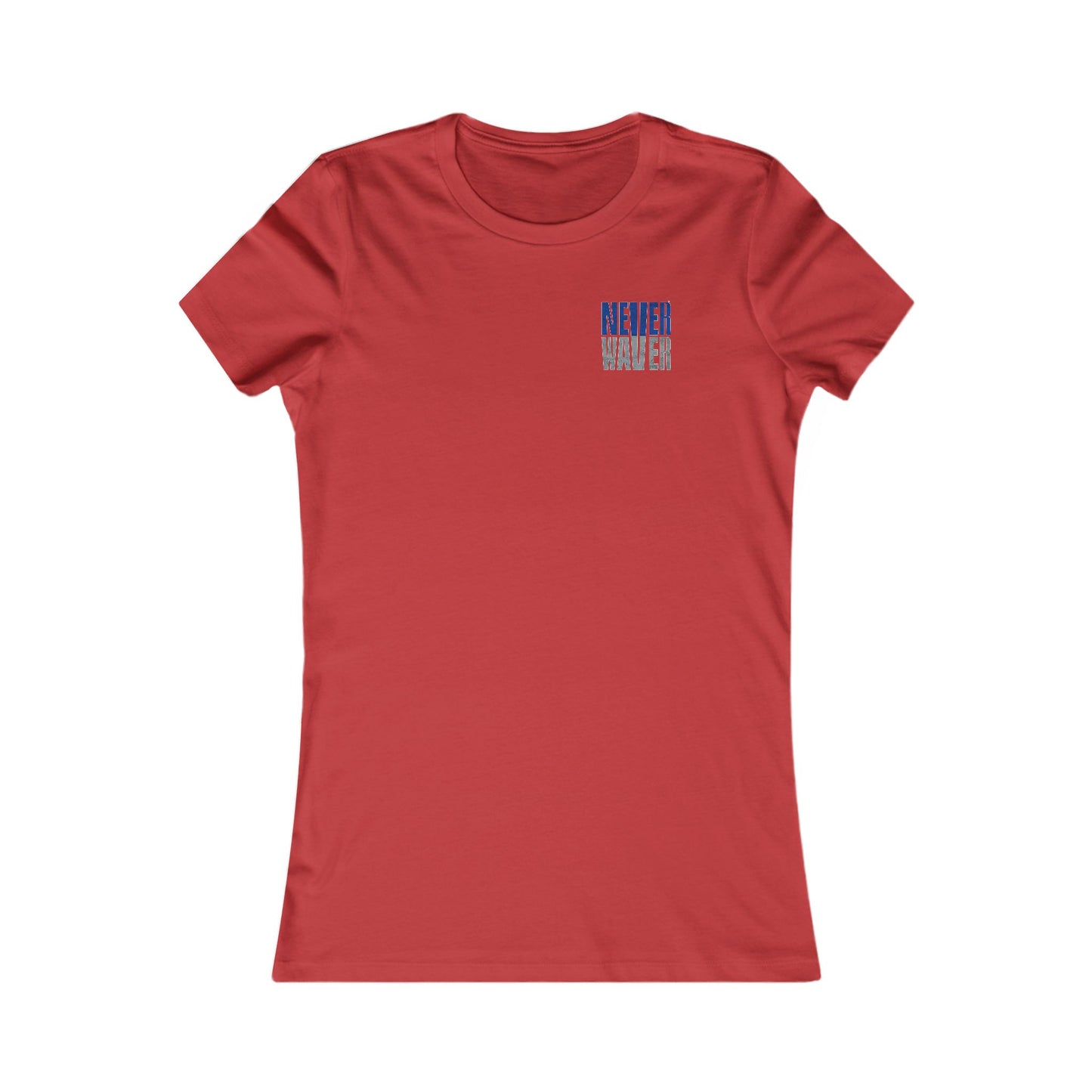 Dallas Fans Never Waver W-Leopard Football Women's Favorite Tee