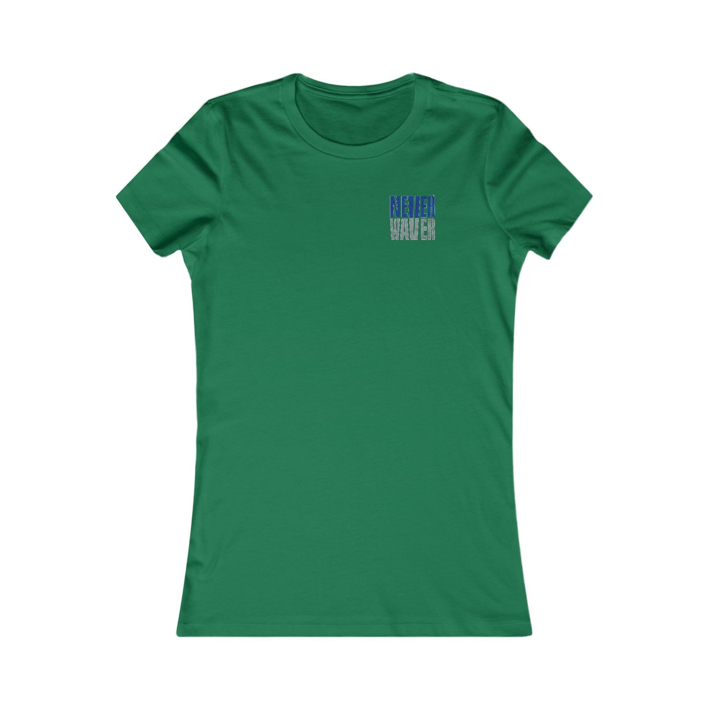Dallas Fans Never Waver W-Leopard Football Women's Favorite Tee