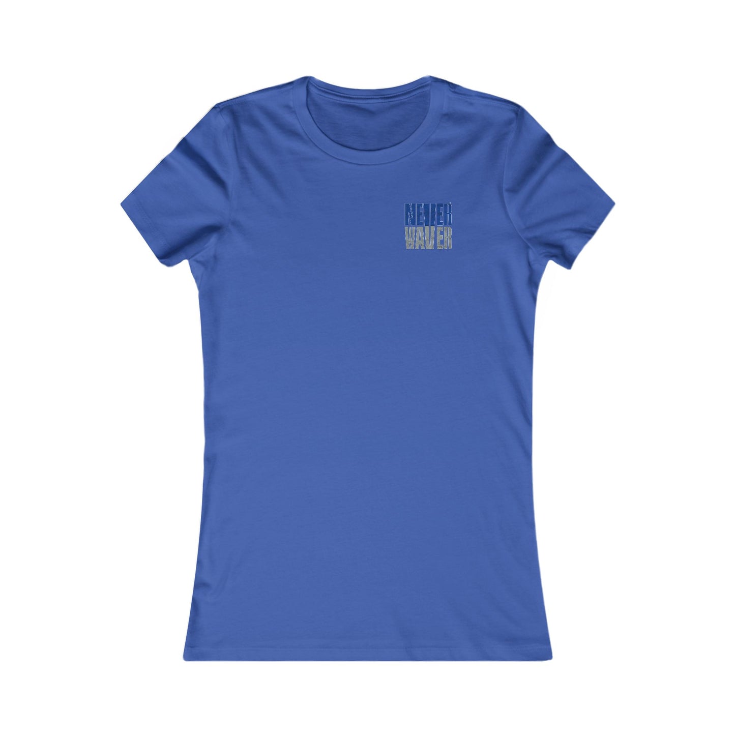 Dallas Fans Never Waver W-Leopard Football Women's Favorite Tee