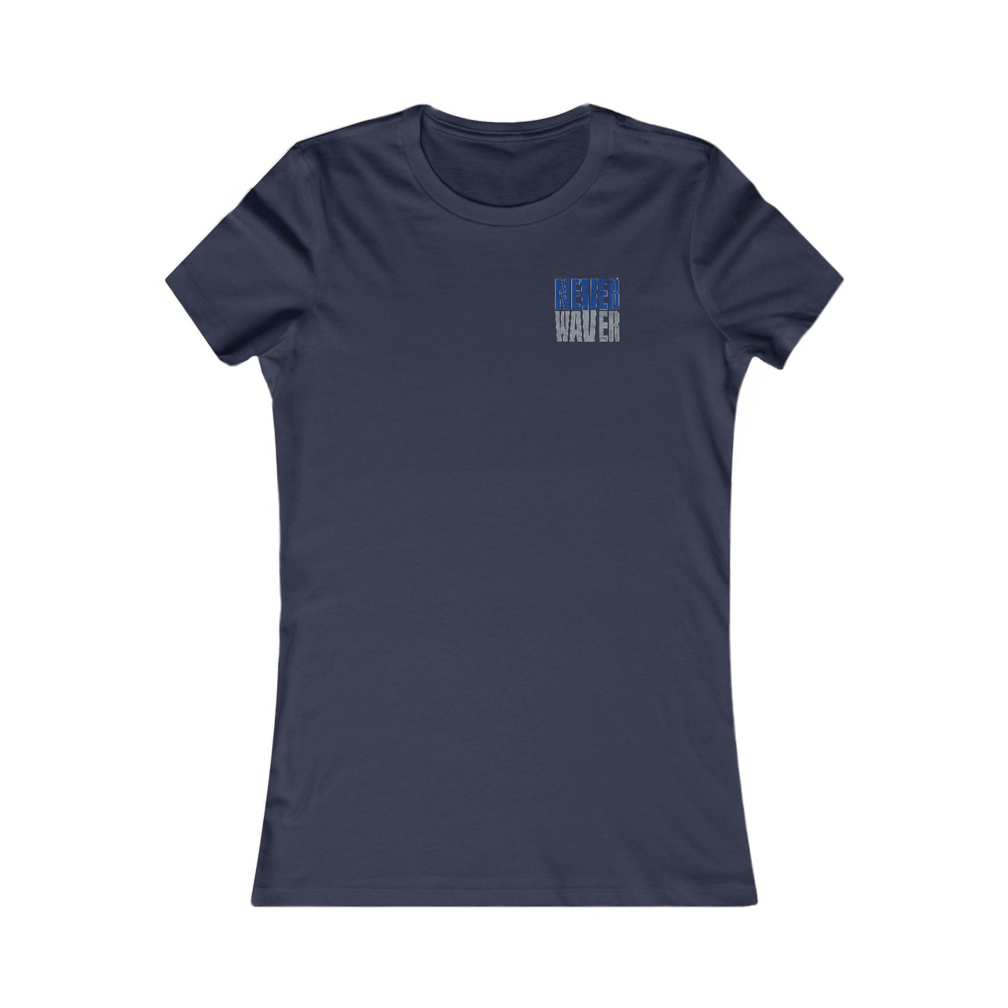 Dallas Fans Never Waver W-Leopard Football Women's Favorite Tee