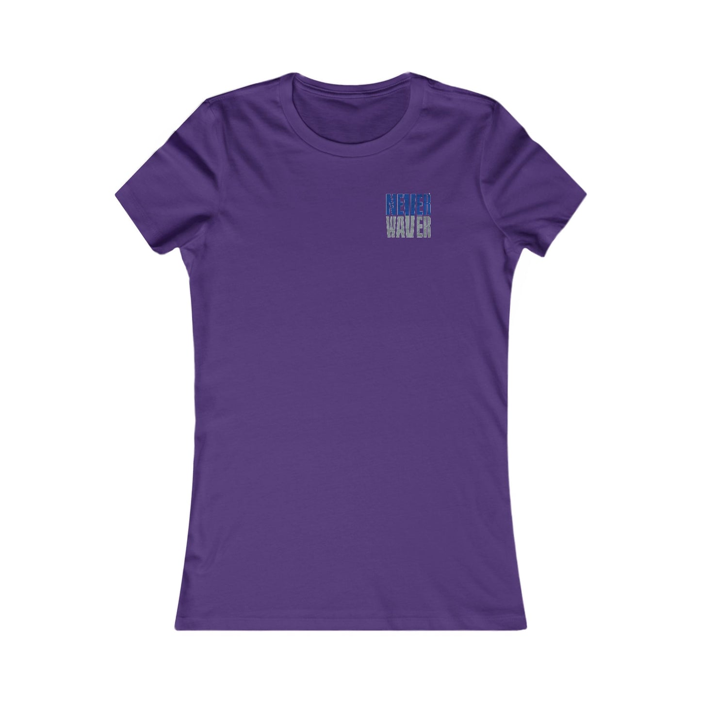 Dallas Fans Never Waver W-Leopard Football Women's Favorite Tee